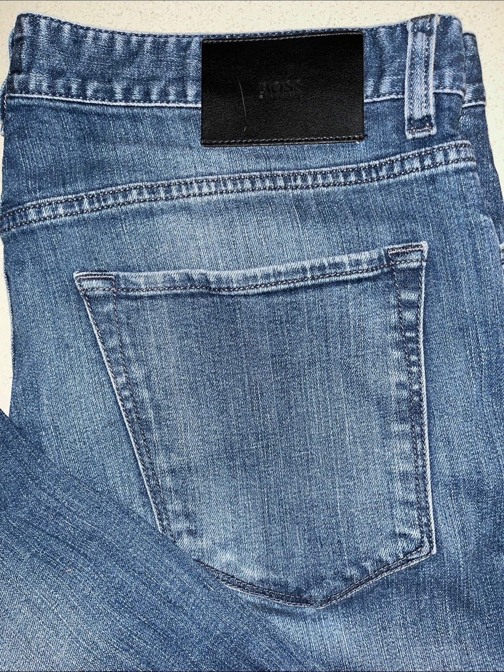 Hugo Boss Slim Straight Blue Jeans